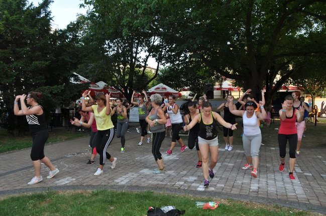 Zumba królowała w parku  - fotorelacja