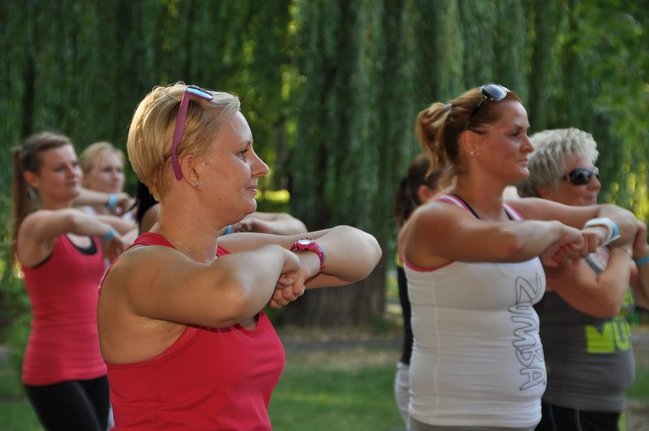 Zumba królowała w parku  - fotorelacja