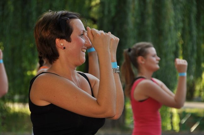 Zumba królowała w parku  - fotorelacja