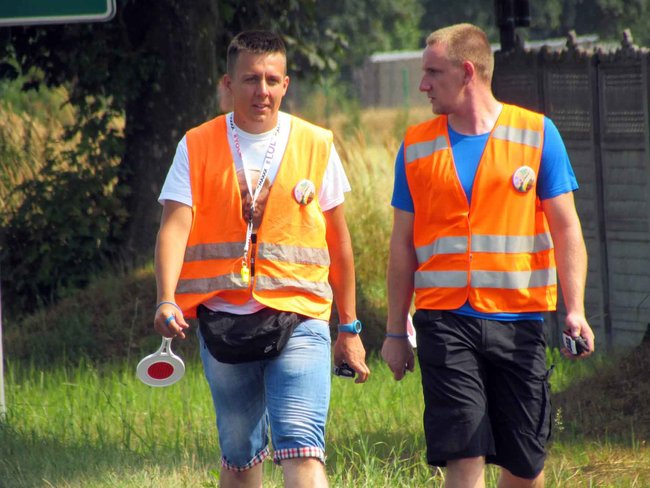Pielgrzymi ze Świecia nocują w Grzybnie