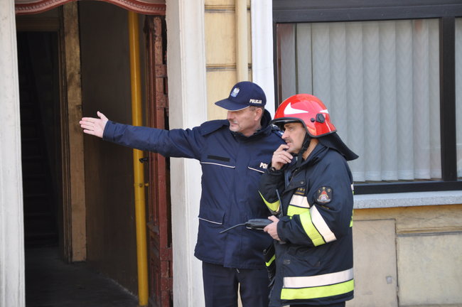 Fałszywy alarm bombowy w skarbówce