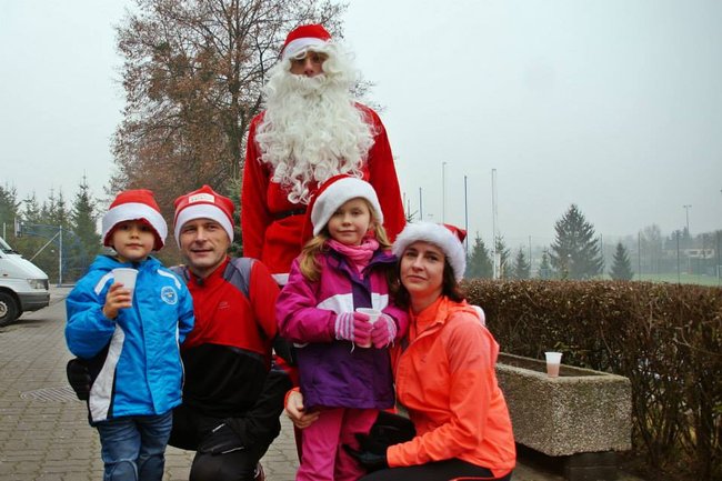 Mikołajki w biegu i na motocyklach