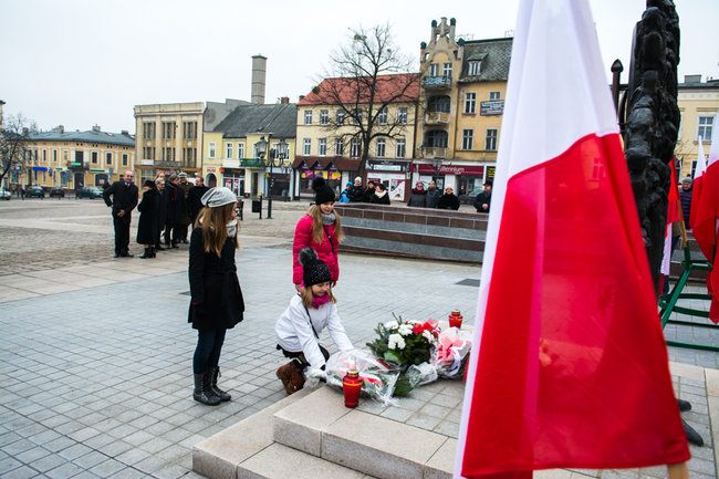 Ułani na rynku