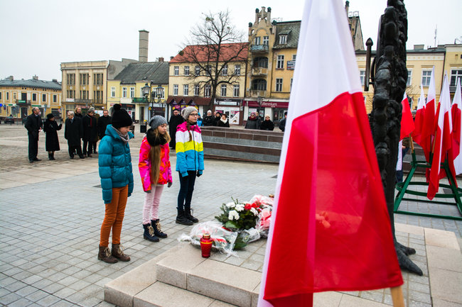 Ułani na rynku