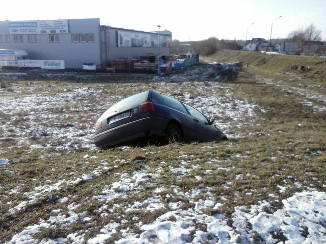 Ślisko na drogach