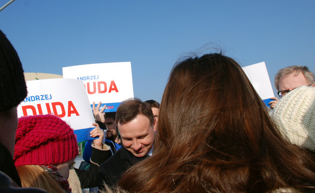 Andrzej Duda zawitał do Świecia