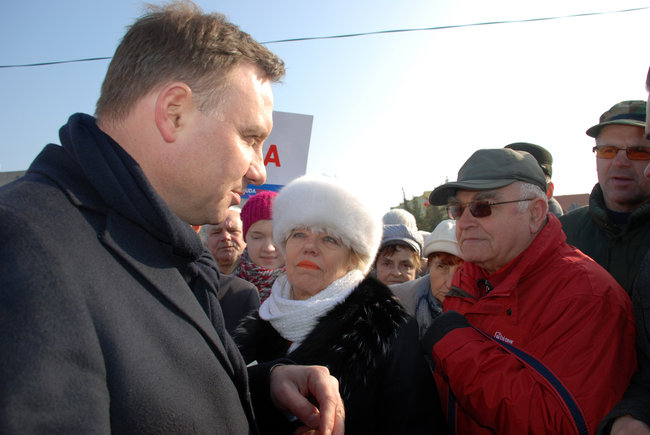 Andrzej Duda zawitał do Świecia