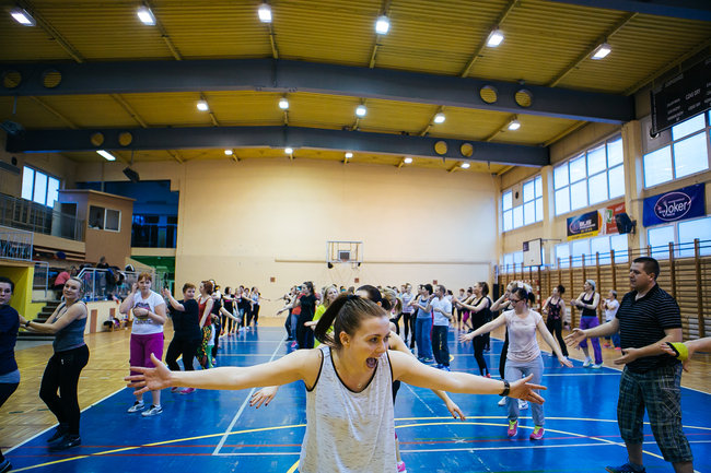 Zumbowicze uzbierali prawie 1,5 tysiąca dla Karoliny