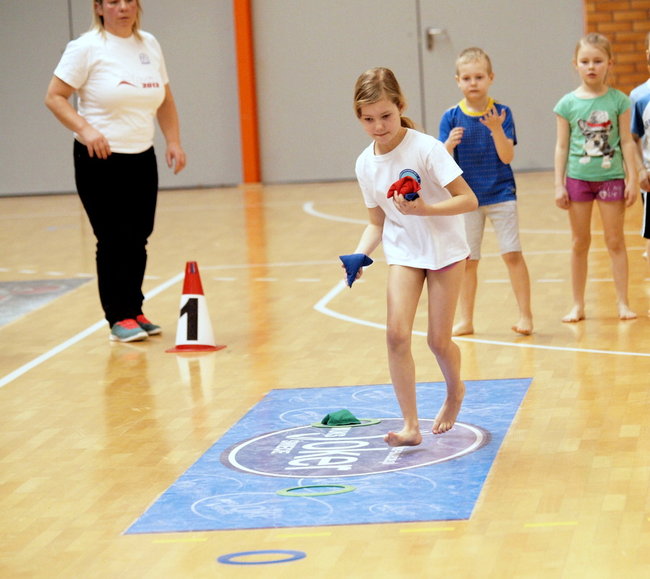 Pierwszaki również polubiły sport