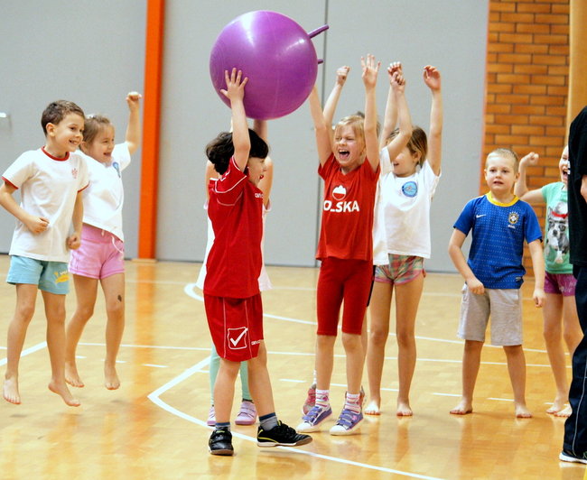 Pierwszaki również polubiły sport