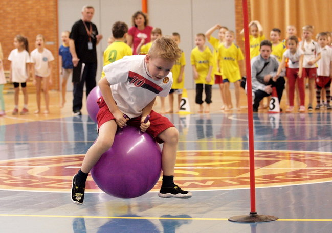 Pierwszaki również polubiły sport