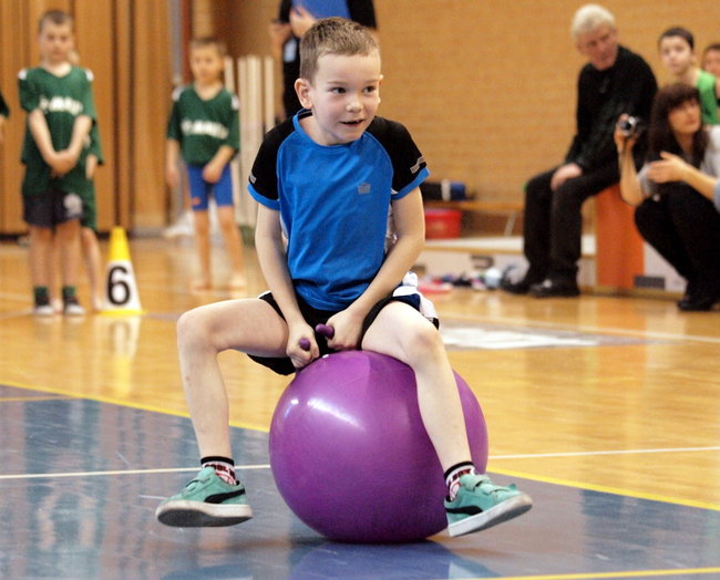 Pierwszaki również polubiły sport