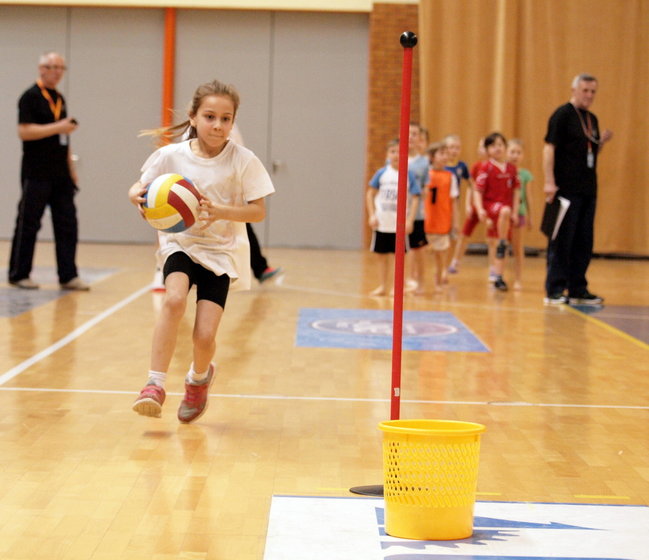 Pierwszaki również polubiły sport