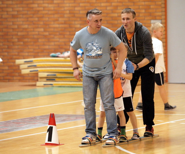 Pierwszaki również polubiły sport