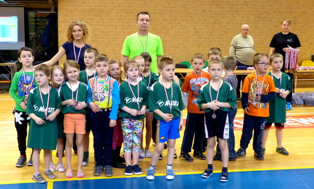 Pierwszaki również polubiły sport