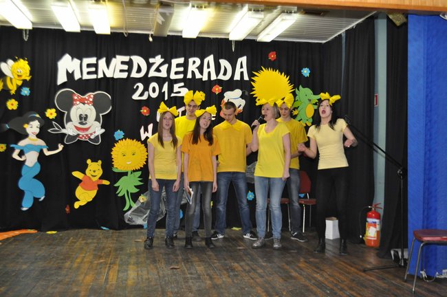 Bajeczna wiosna w Zespole Szkół Menedżerskich.
