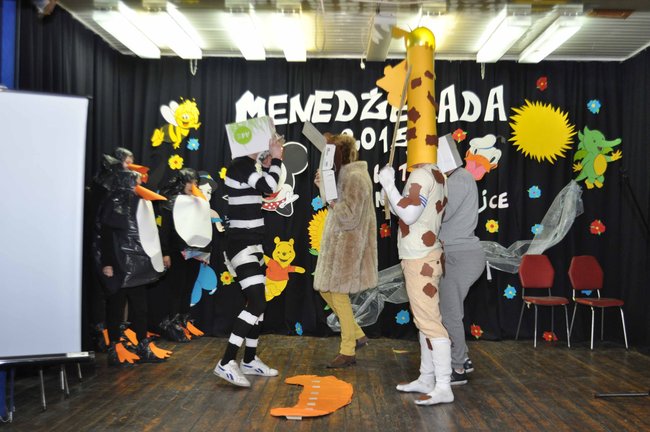Bajeczna wiosna w Zespole Szkół Menedżerskich.