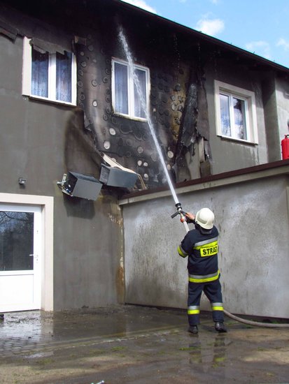 Kolejny pożar w Dworzysku