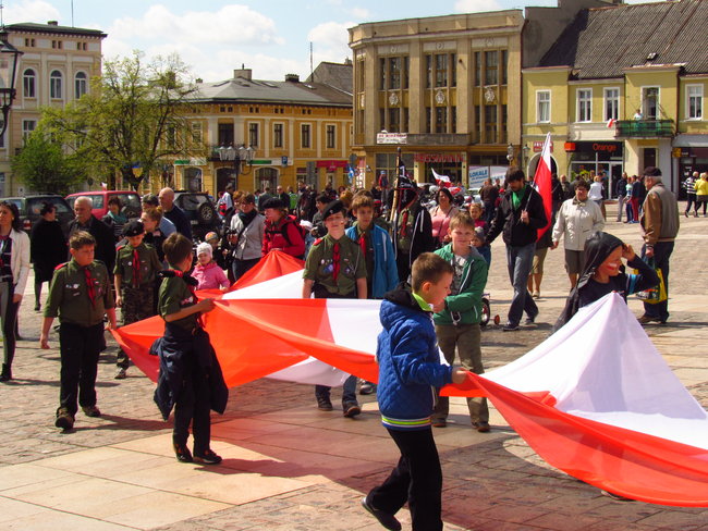 Manifestacja patriotyzmu