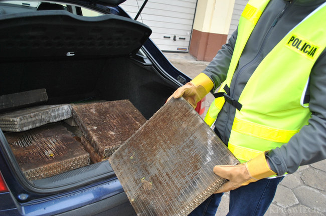 Złodziej chłodnic zatrzymany