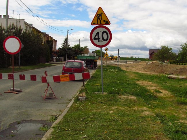 Jak idzie budowa ronda?