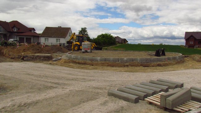 Jak idzie budowa ronda?