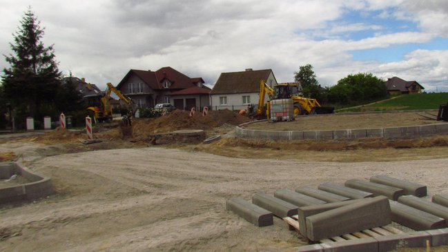 Jak idzie budowa ronda?