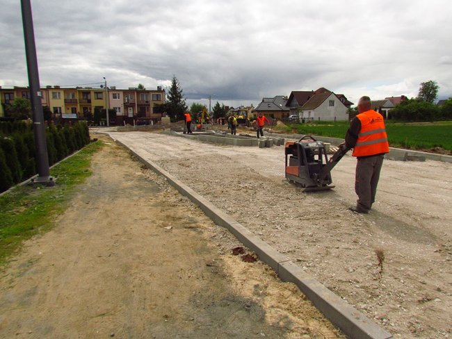 Jak idzie budowa ronda?
