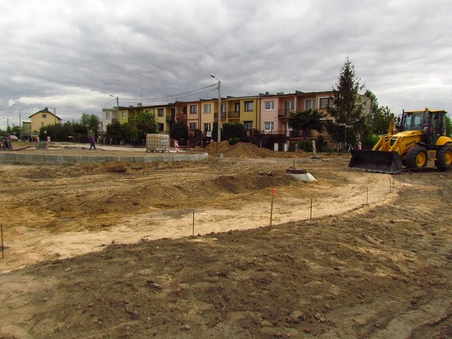 Jak idzie budowa ronda?