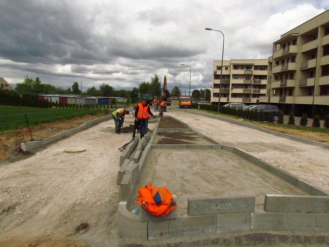 Jak idzie budowa ronda?