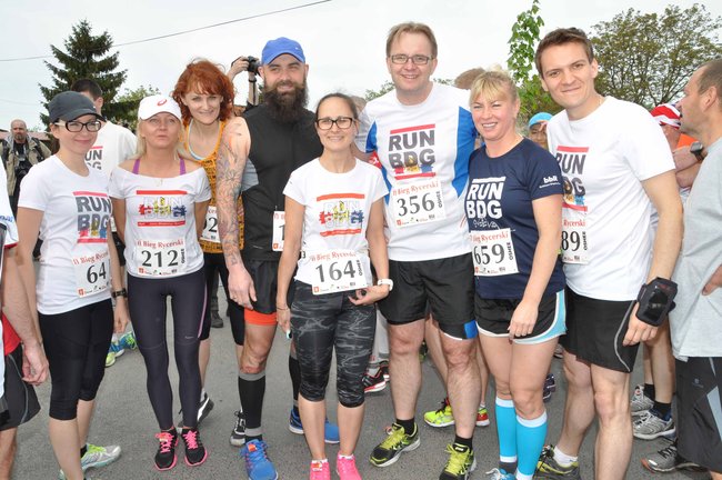 II Bieg Rycerski - ZDJĘCIA  ze startu