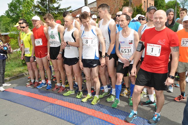 II Bieg Rycerski - ZDJĘCIA  ze startu
