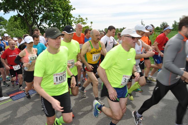 II Bieg Rycerski - ZDJĘCIA  ze startu