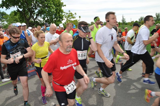 II Bieg Rycerski - ZDJĘCIA  ze startu