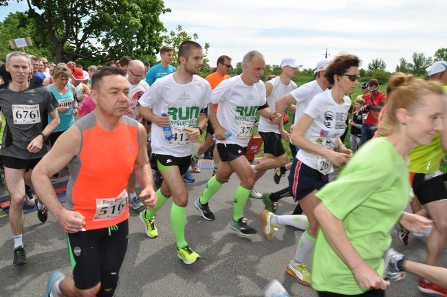 II Bieg Rycerski - ZDJĘCIA  ze startu