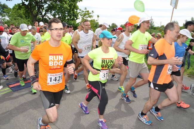 II Bieg Rycerski - ZDJĘCIA  ze startu