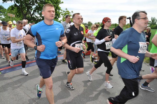 II Bieg Rycerski - ZDJĘCIA  ze startu