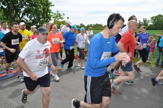II Bieg Rycerski - ZDJĘCIA  ze startu
