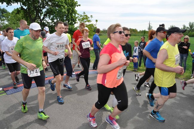 II Bieg Rycerski - ZDJĘCIA  ze startu