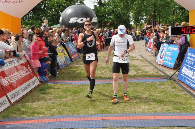 Na mecie II Biegu Rycerskiego - ZDJĘCIA