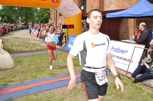 Na mecie II Biegu Rycerskiego - ZDJĘCIA