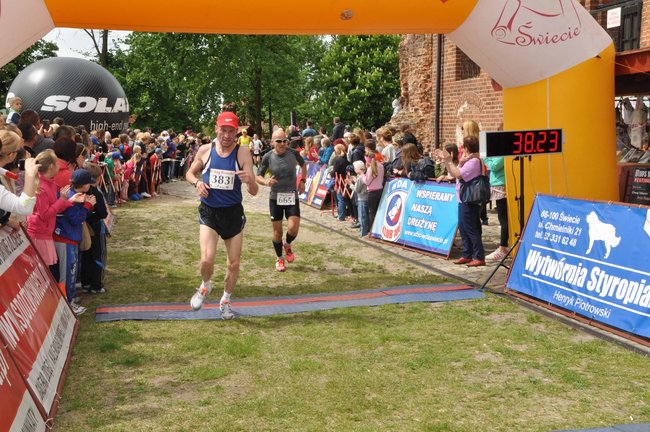 Na mecie II Biegu Rycerskiego - ZDJĘCIA