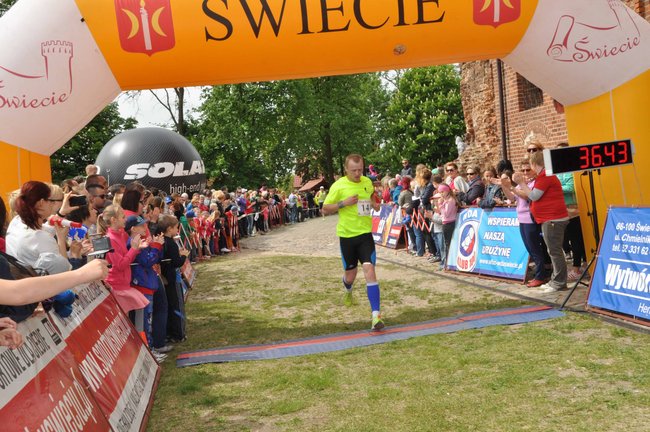 Na mecie II Biegu Rycerskiego - ZDJĘCIA