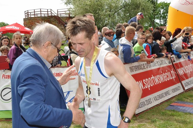 Na mecie II Biegu Rycerskiego - ZDJĘCIA