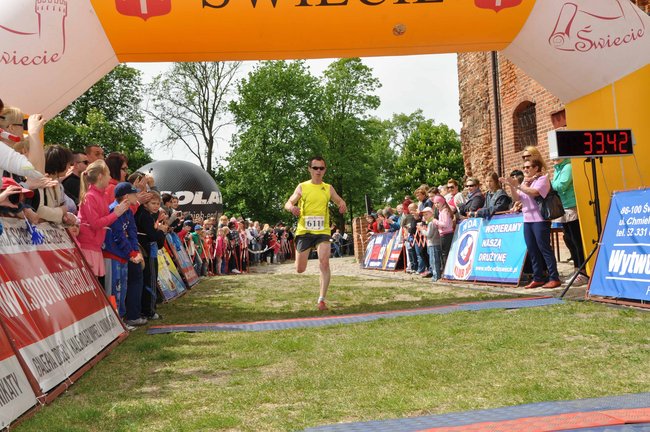 Na mecie II Biegu Rycerskiego - ZDJĘCIA