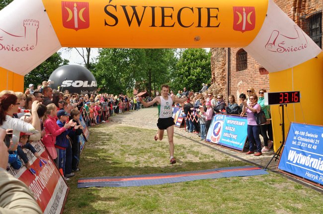 Na mecie II Biegu Rycerskiego - ZDJĘCIA