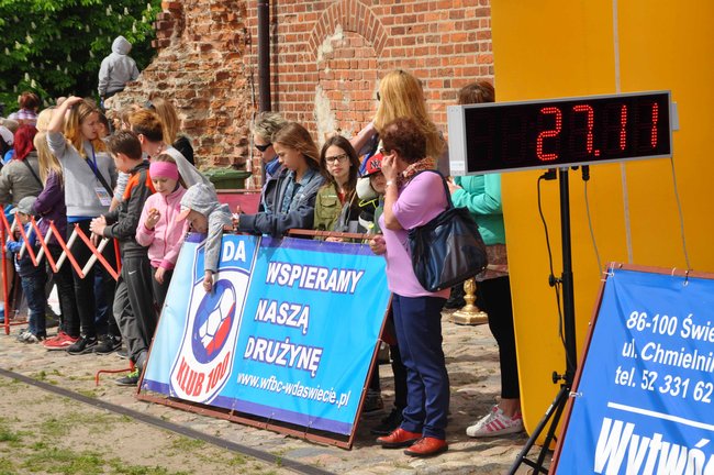 Na mecie II Biegu Rycerskiego - ZDJĘCIA