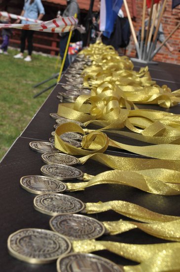 Na mecie II Biegu Rycerskiego - ZDJĘCIA