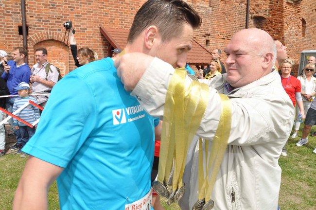 Na mecie II Biegu Rycerskiego - ZDJĘCIA