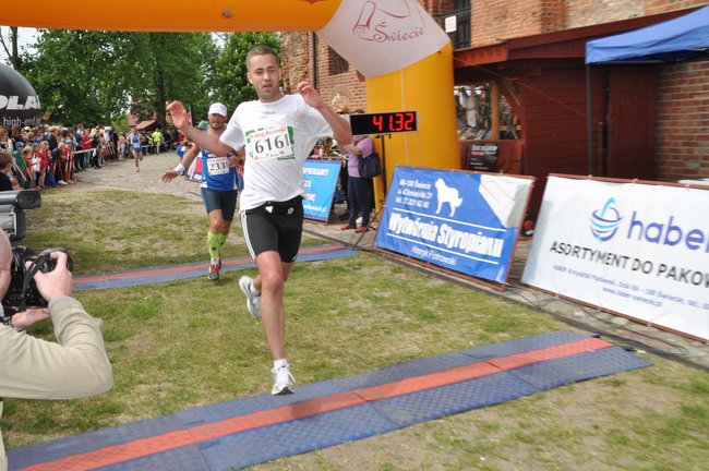 Na mecie II Biegu Rycerskiego - ZDJĘCIA